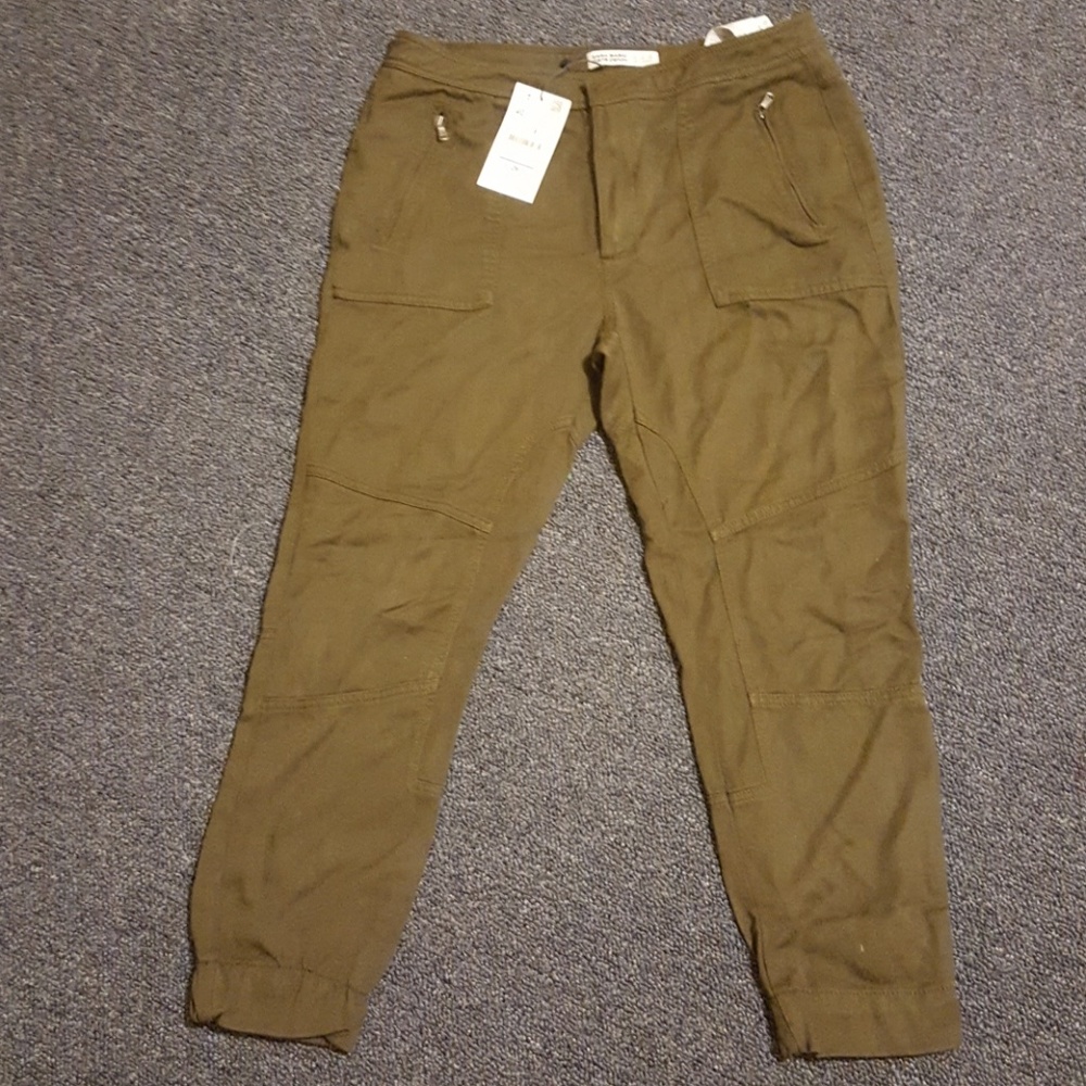 Zara Green Joggers